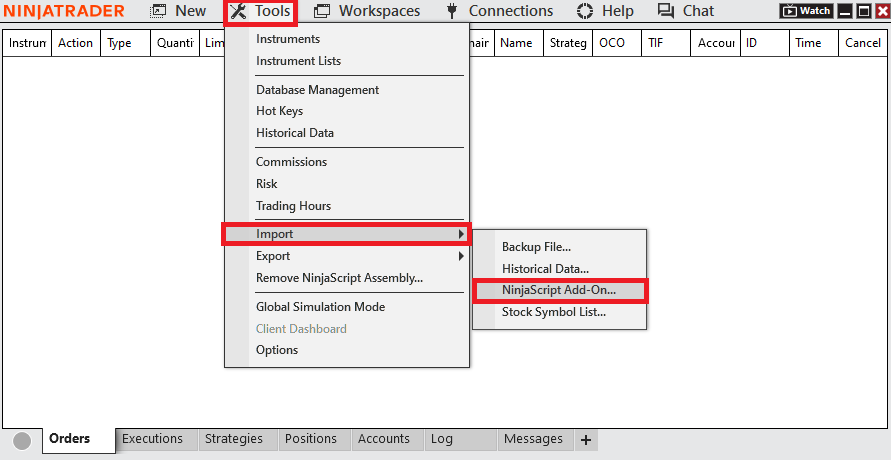 ninjatrader integration - gexbot